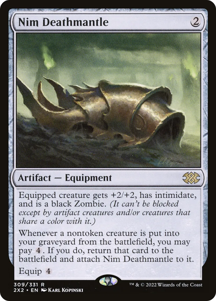 Nim Deathmantle — Double Masters 2022 — Magic: The Gathering