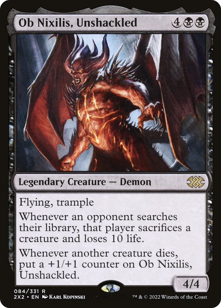 Ob Nixilis, Unshackled — Double Masters 2022 — Magic: The Gathering