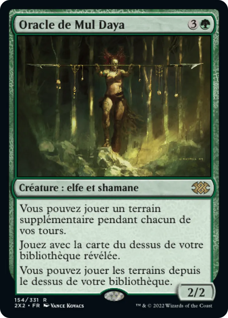 Oracle de Mul Daya — Double Masters 2022 — Magic: The Gathering