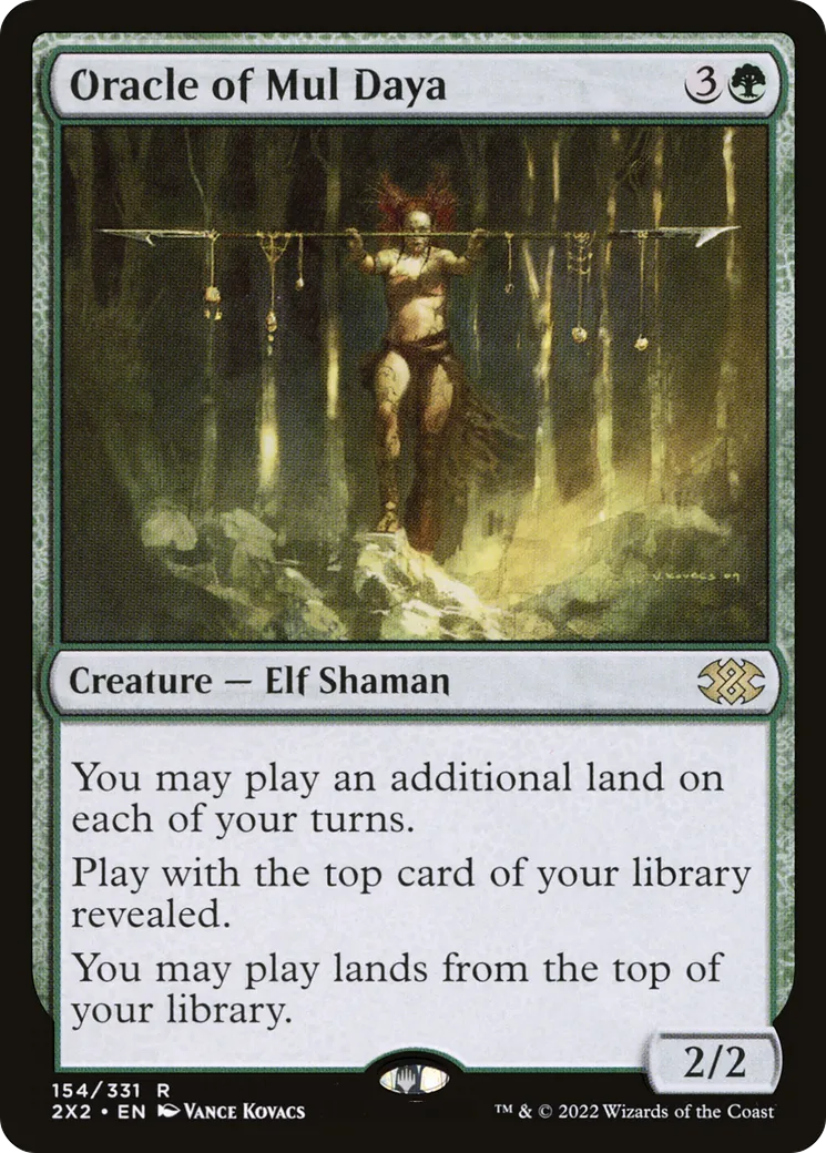 Oracle of Mul Daya — Double Masters 2022 — Magic: The Gathering