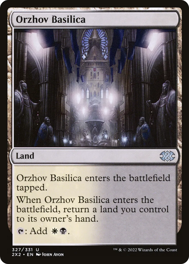 Orzhov Basilica — Double Masters 2022 — Magic: The Gathering