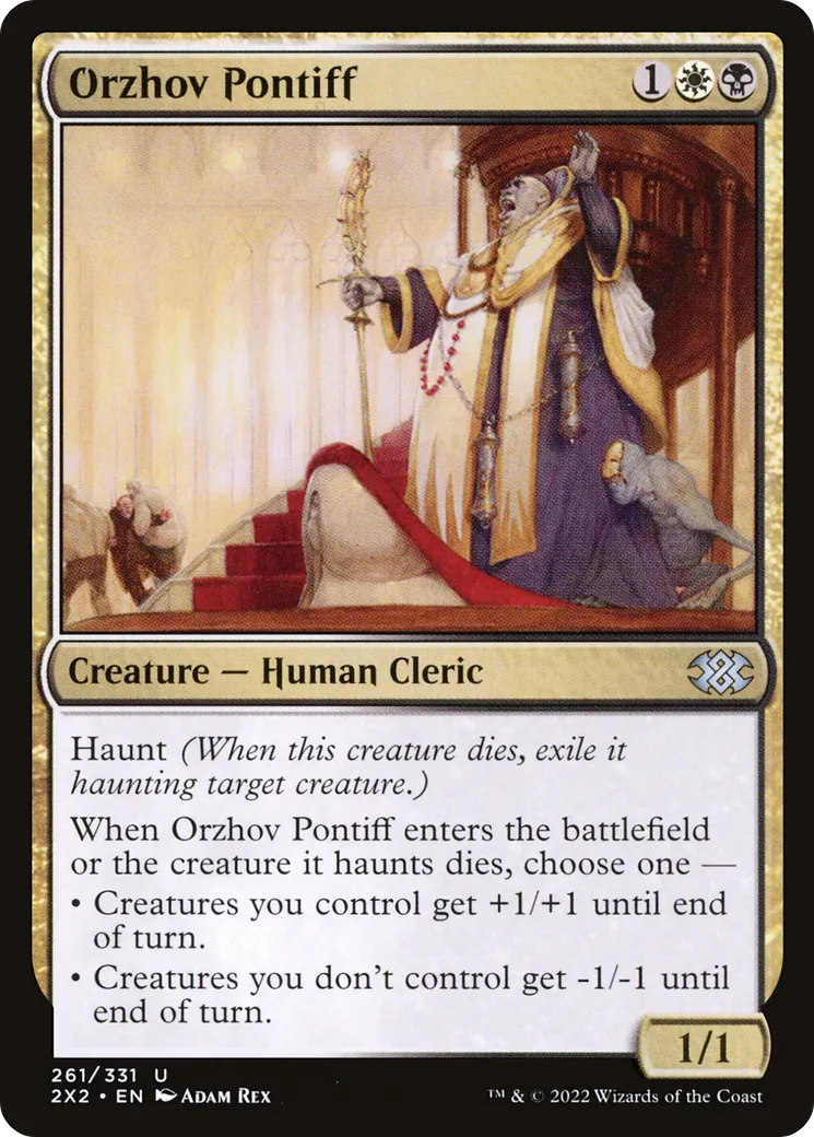Pontife d'Orzhov — Double Masters 2022 — Magic: The Gathering
