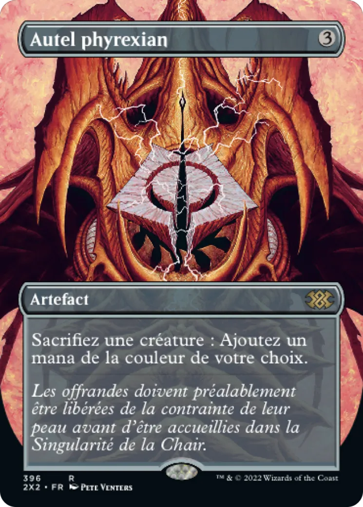 Autel phyrexian — Double Masters 2022 — Magic: The Gathering