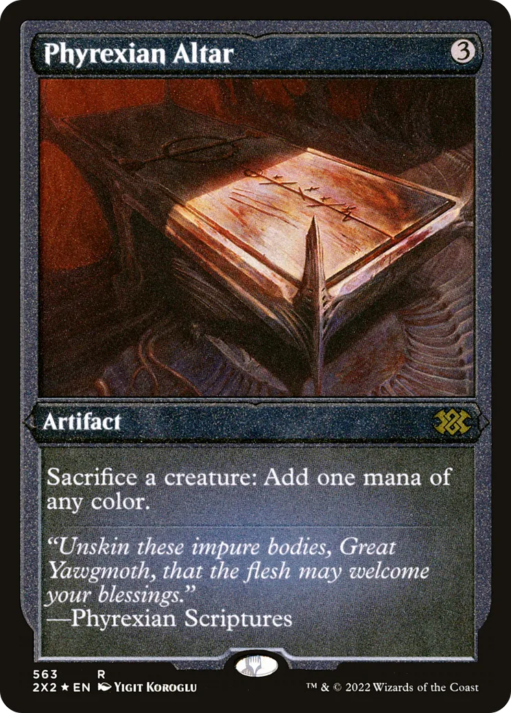 Phyrexian Altar — Double Masters 2022 — Magic: The Gathering