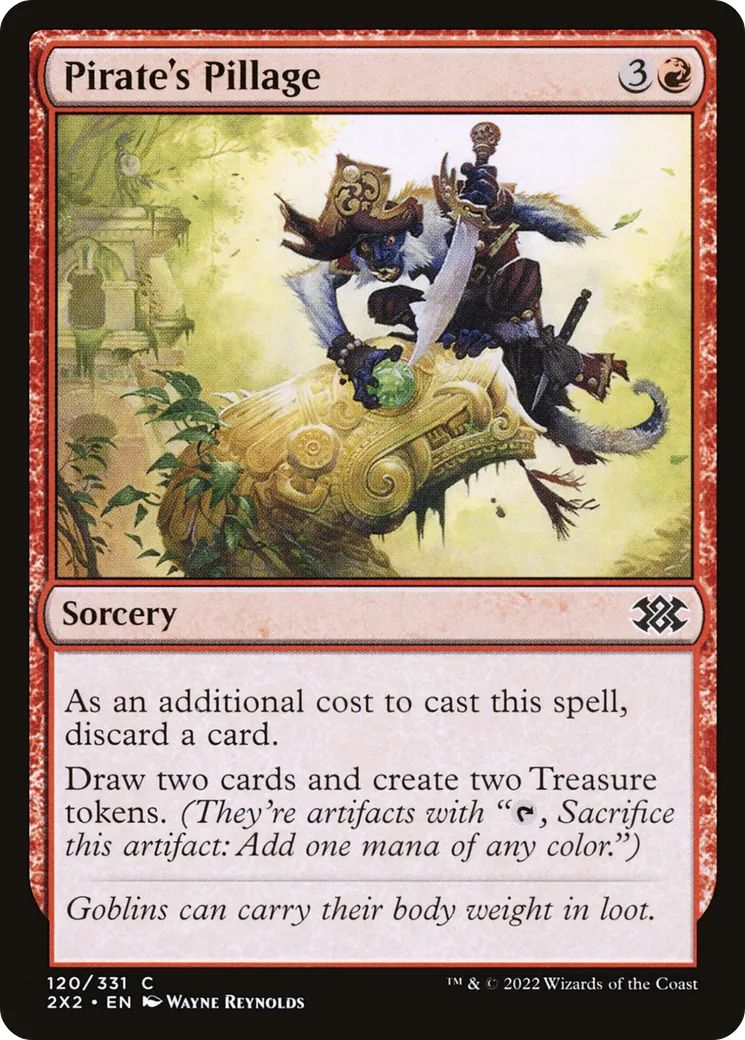 Pirate's Pillage — Double Masters 2022 — Magic: The Gathering