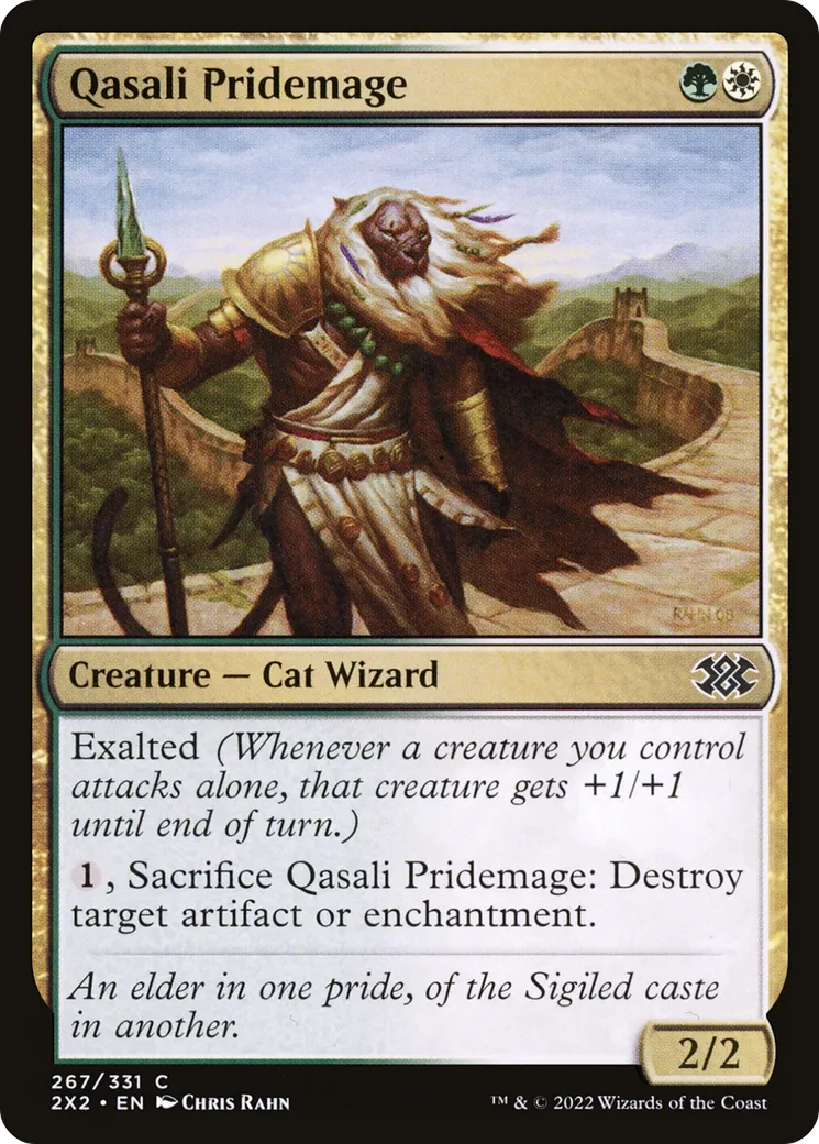Qasali Pridemage — Double Masters 2022 — Magic: The Gathering