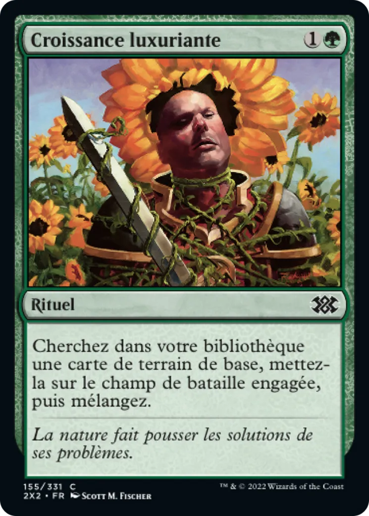 Croissance luxuriante — Double Masters 2022 — Magic: The Gathering
