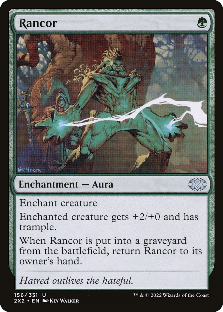 Rancor — Double Masters 2022 — Magic: The Gathering