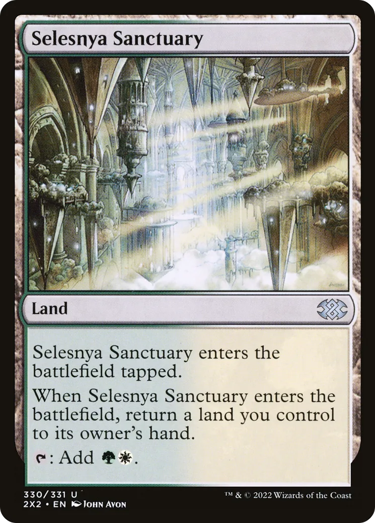 Sanctuaire de Selesnya — Double Masters 2022 — Magic: The Gathering