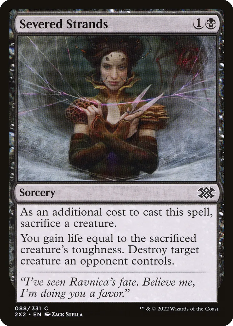 Severed Strands — Double Masters 2022 — Magic: The Gathering