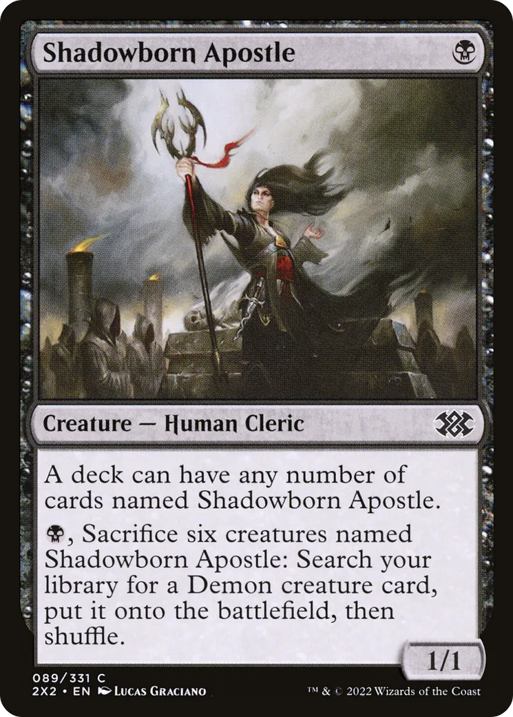 Shadowborn Apostle — Double Masters 2022 — Magic: The Gathering