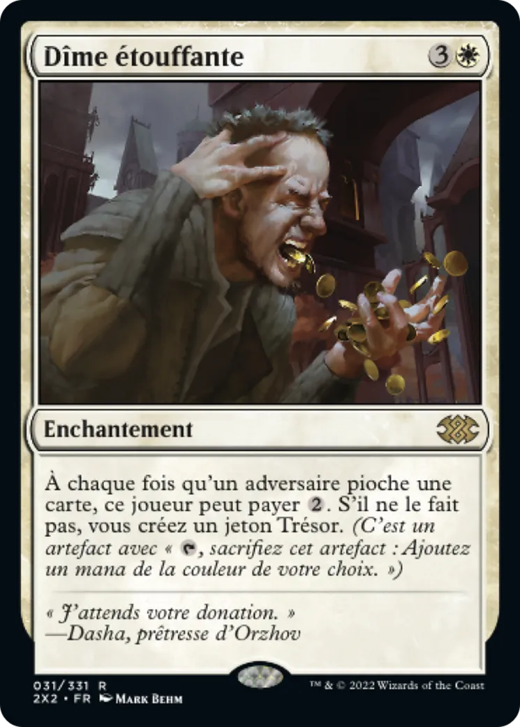 Dîme étouffante — Double Masters 2022 — Magic: The Gathering