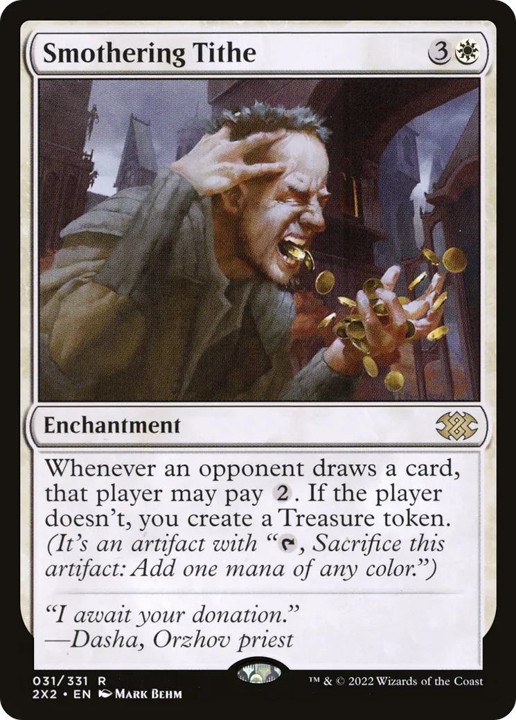 Smothering Tithe — Double Masters 2022 — Magic: The Gathering
