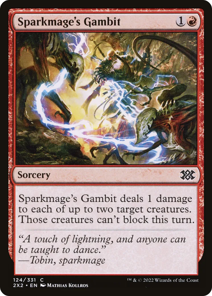 Pari de l'étincemage — Double Masters 2022 — Magic: The Gathering
