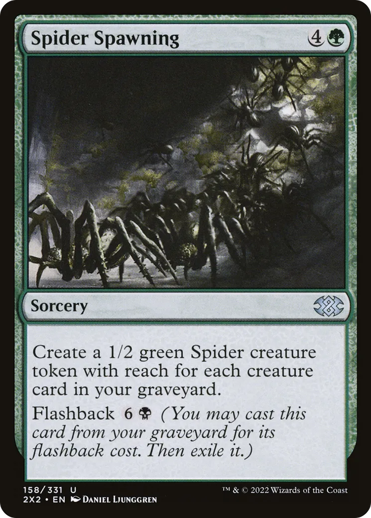 Frayère de l'araignée — Double Masters 2022 — Magic: The Gathering