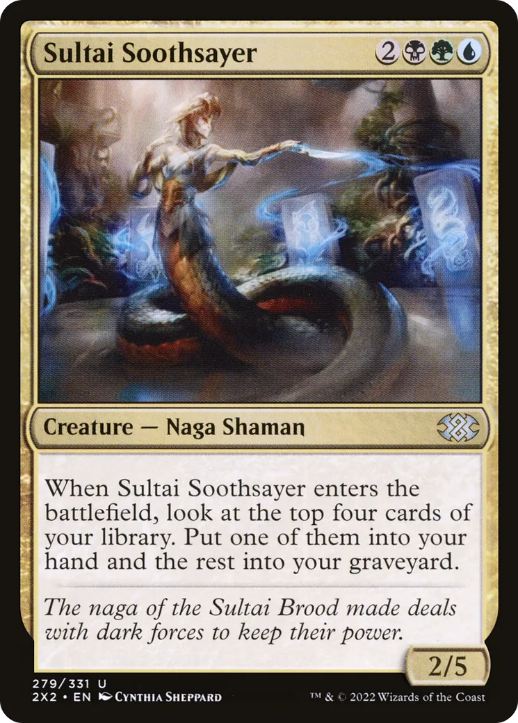Aruspice sultaï — Double Masters 2022 — Magic: The Gathering