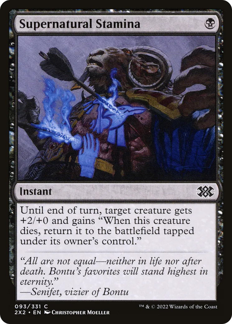 Vigueur surnaturelle — Double Masters 2022 — Magic: The Gathering