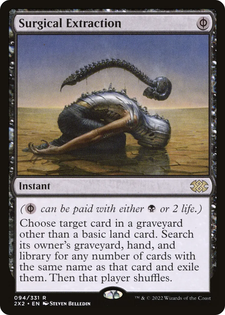 Surgical Extraction — Double Masters 2022 — Magic: The Gathering