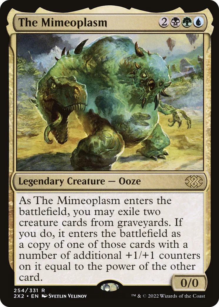 The Mimeoplasm — Double Masters 2022 — Magic: The Gathering