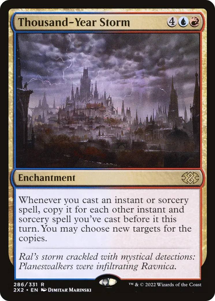 Thousand-Year Storm — Double Masters 2022 — Magic: The Gathering