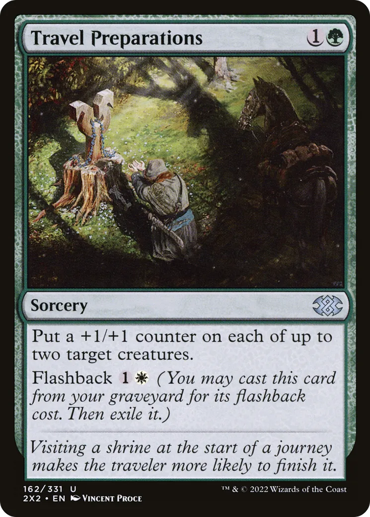 Travel Preparations — Double Masters 2022 — Magic: The Gathering