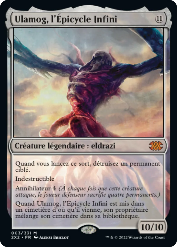 Ulamog, l'Épicycle Infini — Double Masters 2022 — Magic: The Gathering