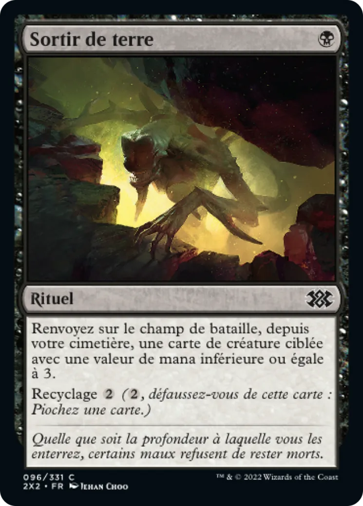 Sortir de terre — Double Masters 2022 — Magic: The Gathering