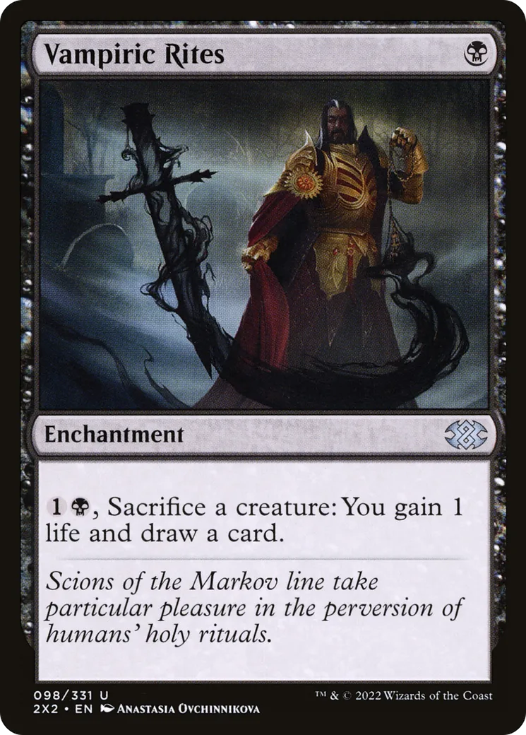 Sacres vampiriques — Double Masters 2022 — Magic: The Gathering