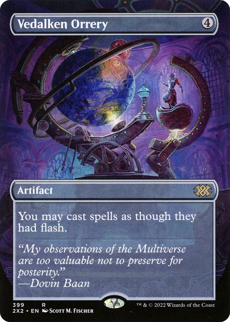 Planétaire mécanique vedalken — Double Masters 2022 — Magic: The Gathering