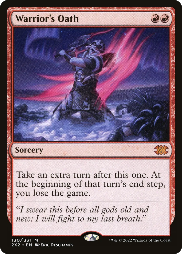 Warrior's Oath — Double Masters 2022 — Magic: The Gathering