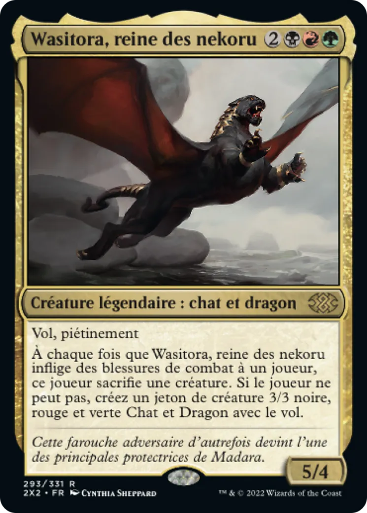 Wasitora, reine des nekoru — Double Masters 2022 — Magic: The Gathering