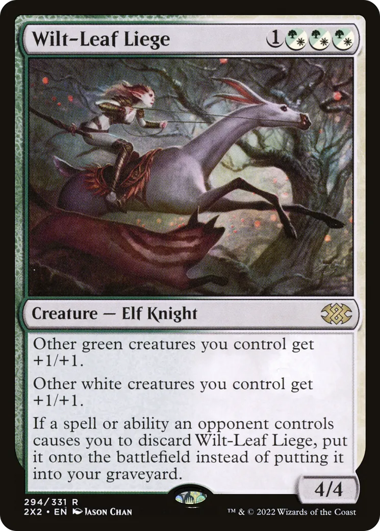 Noble féale de Feuilleterne — Double Masters 2022 — Magic: The Gathering