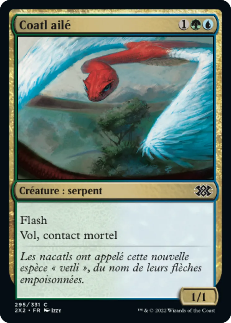 Coatl ailé — Double Masters 2022 — Magic: The Gathering