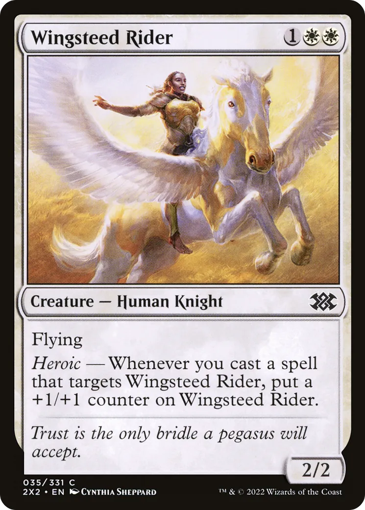 Wingsteed Rider — Double Masters 2022 — Magic: The Gathering