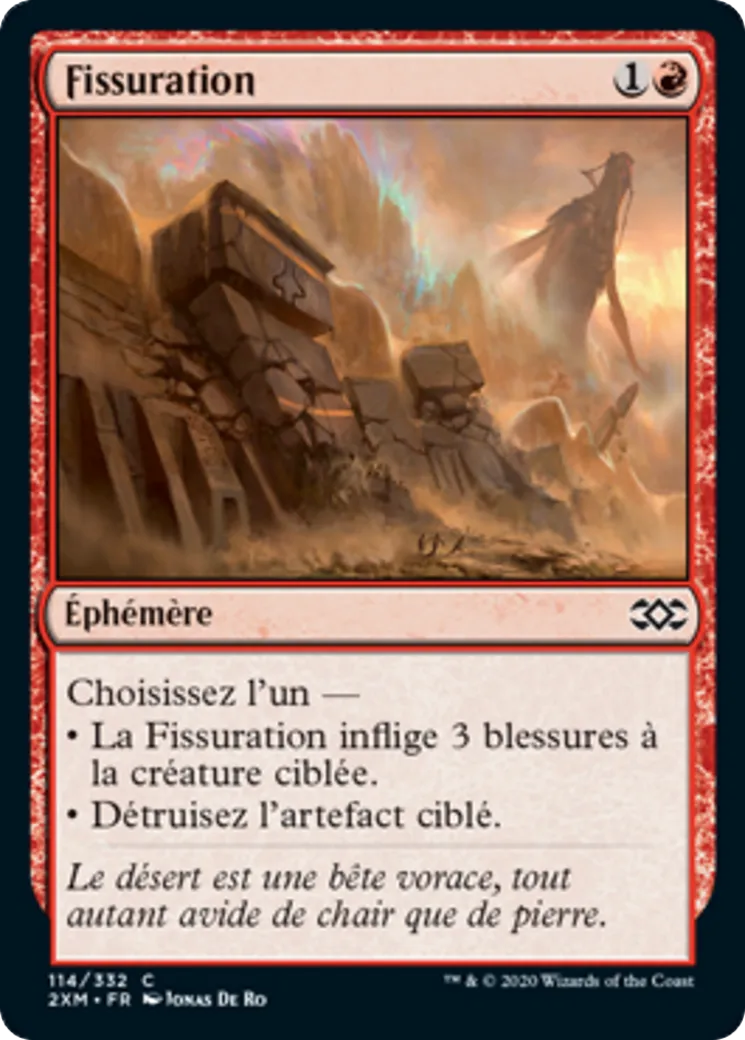 Fissuration from Double Masters - Magic: The Gathering