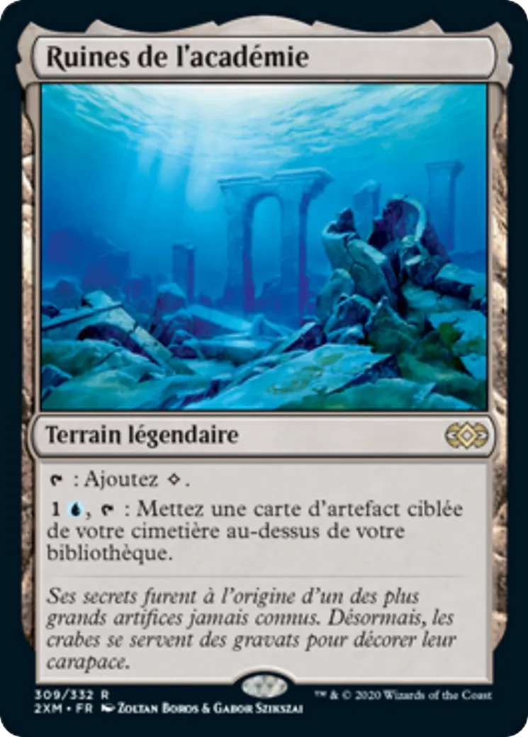 Ruines de l'académie — Double Masters — Magic: The Gathering