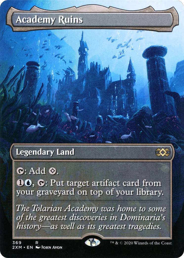 Academy Ruins — Double Masters — Magic: The Gathering
