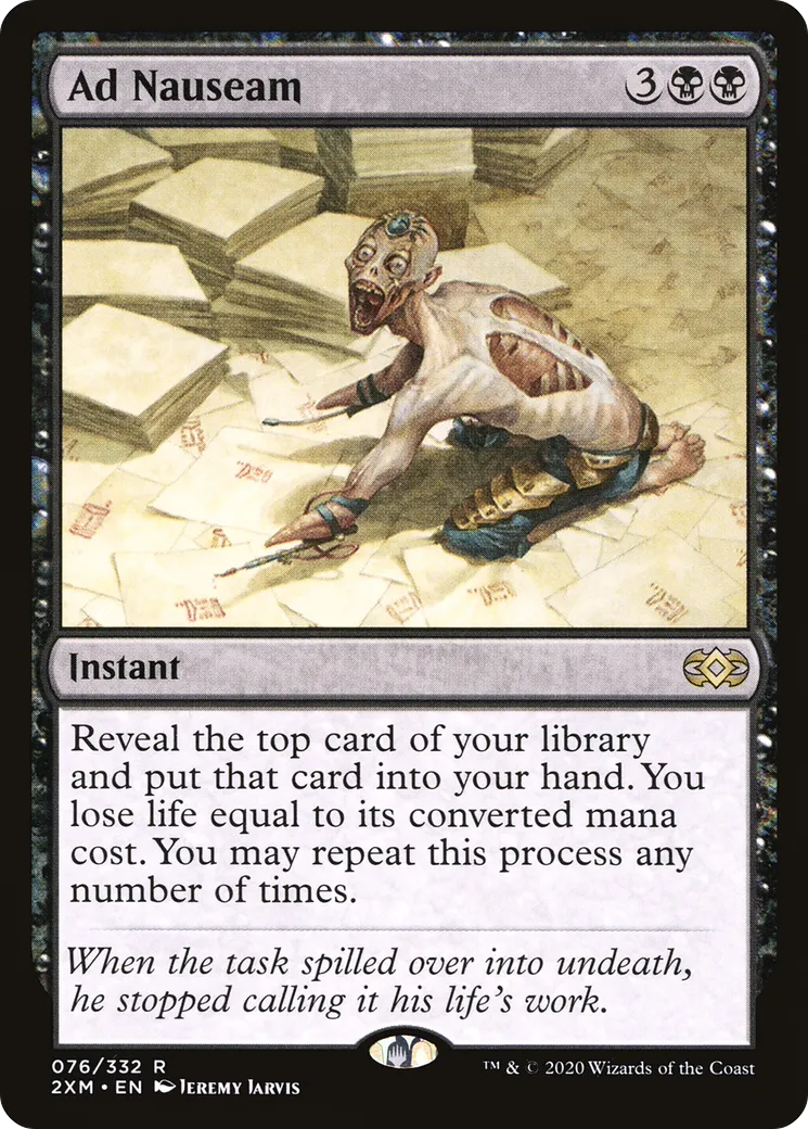Ad Nauseam — Double Masters — Magic: The Gathering