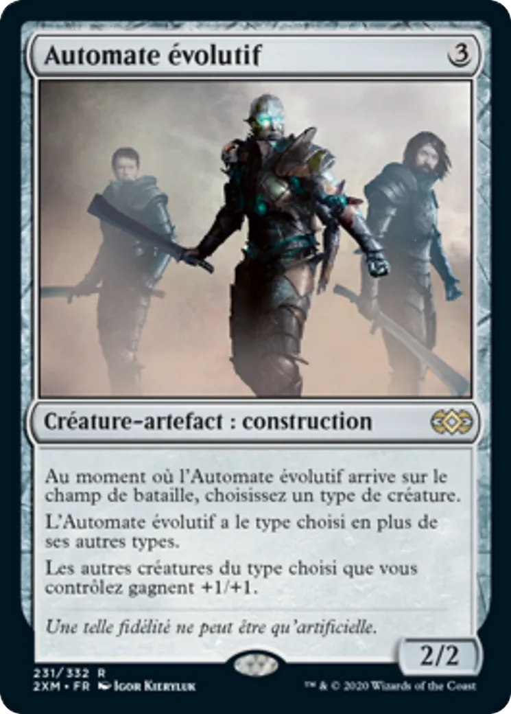 Automate évolutif — Double Masters — Magic: The Gathering