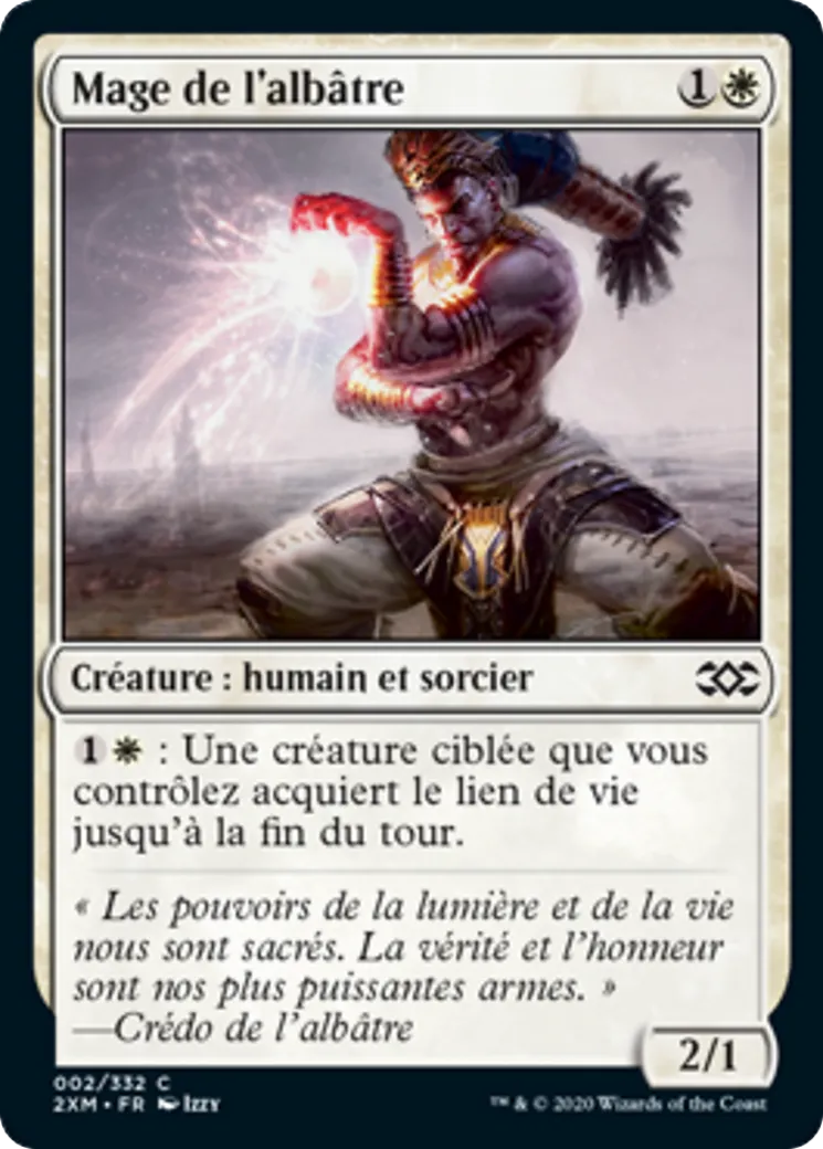 Mage de l'albâtre — Double Masters — Magic: The Gathering