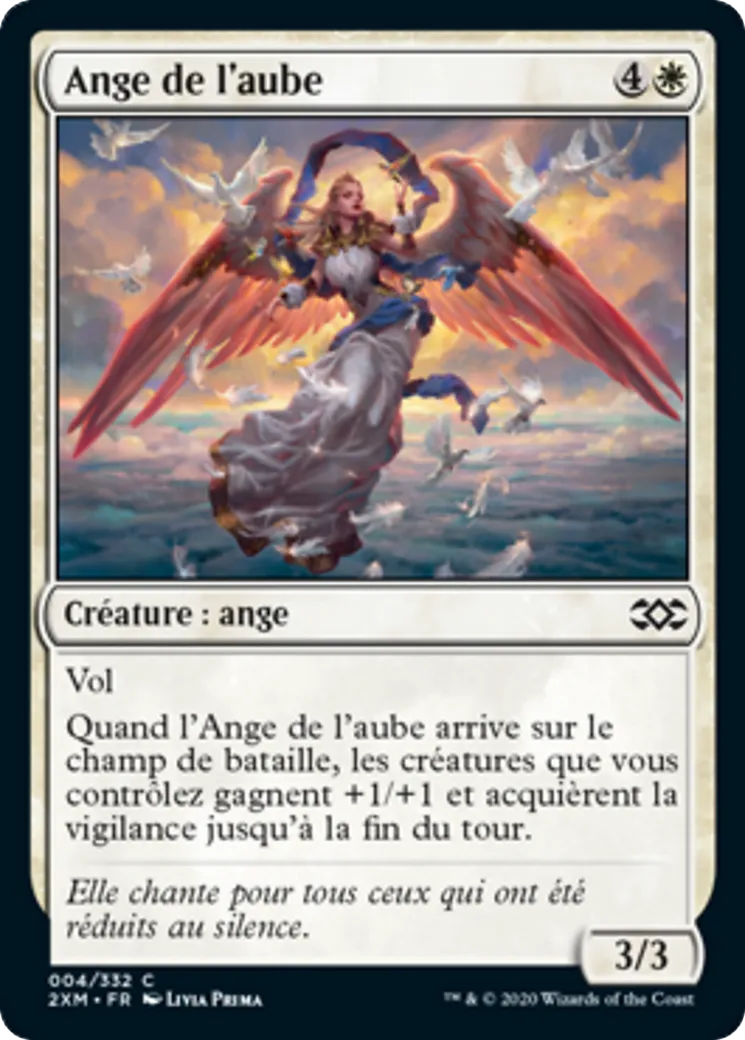 Ange de l'aube — Double Masters — Magic: The Gathering