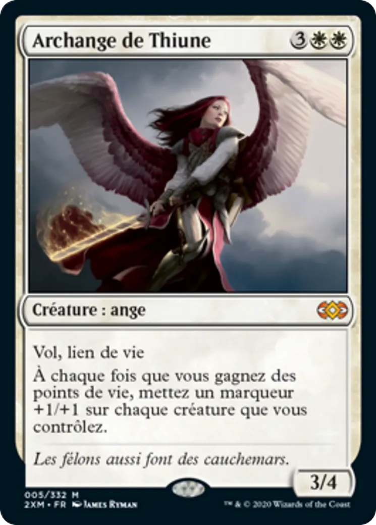 Archange de Thiune — Double Masters — Magic: The Gathering