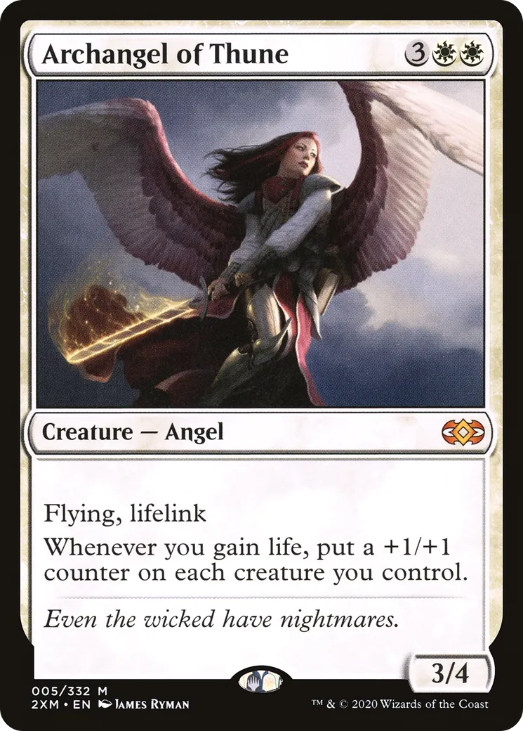 Archange de Thiune — Double Masters — Magic: The Gathering