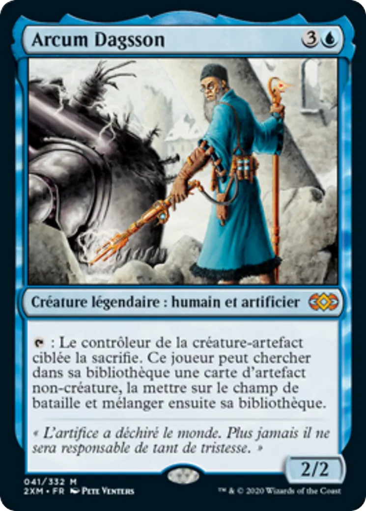Arcum Dagsson — Double Masters — Magic: The Gathering