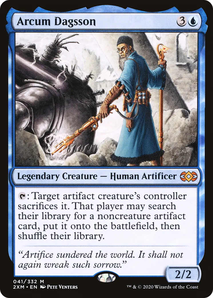 Arcum Dagsson — Double Masters — Magic: The Gathering