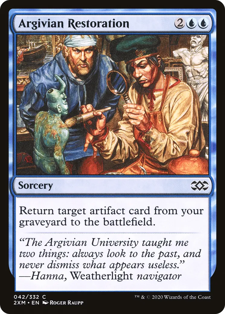 Argivian Restoration from Double Masters - Magic: The Gathering