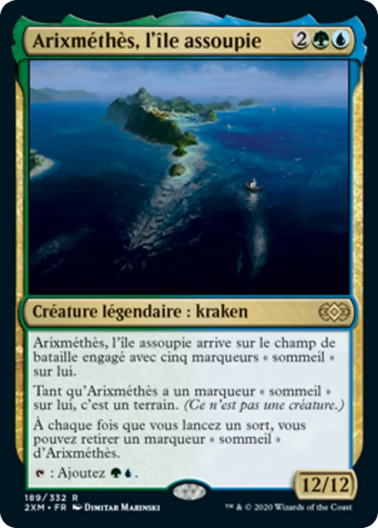Arixméthès, l'île assoupie — Double Masters — Magic: The Gathering