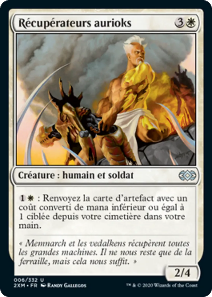 Récupérateurs aurioks from Double Masters - Magic: The Gathering