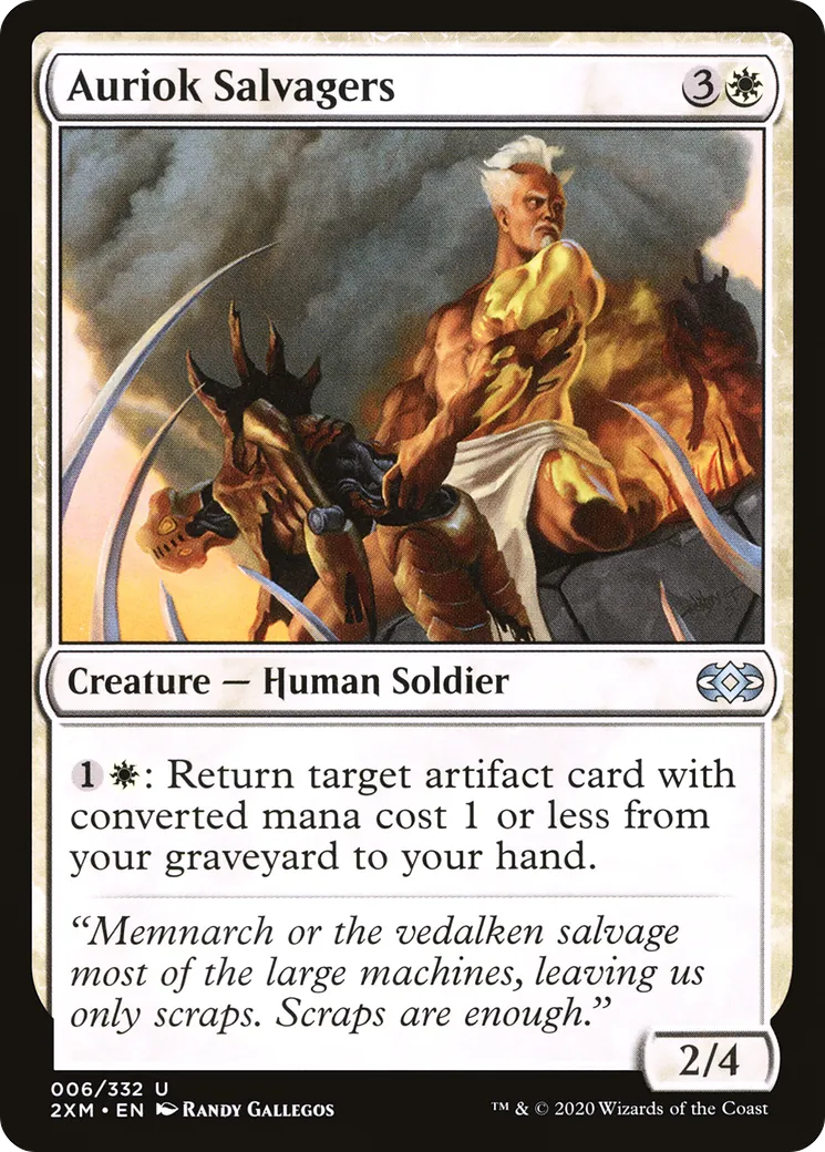 Auriok Salvagers — Double Masters — Magic: The Gathering