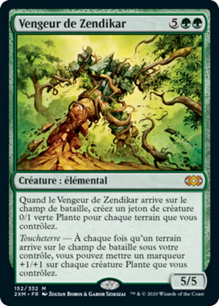 Vengeur de Zendikar — Double Masters — Magic: The Gathering